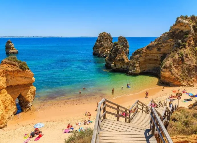 Best Beaches in Algarve, Praia do Camilo, Lagos