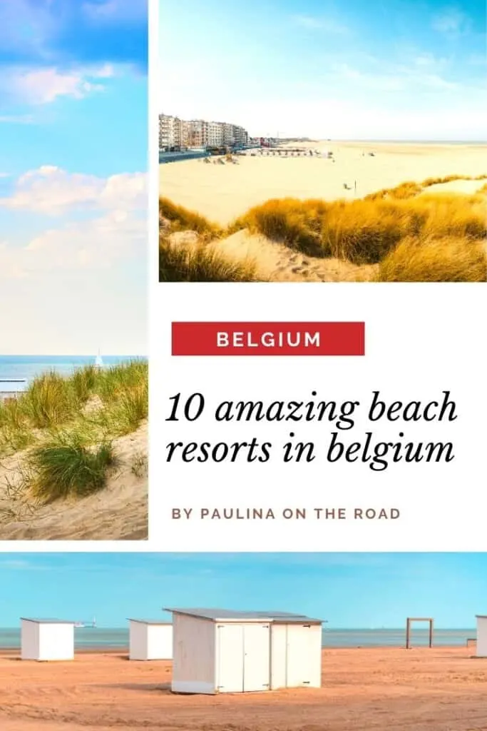 Did you know that Belgium boasts amazing beaches? This guide by a former local takes you to the best beach resorts in Belgium. Find out about the best beaches in Belgium and fall in love with seaside towns like Ostende, Knokke or De Panne. Indeed the seaside of Belgium is gorgeous with its light golden sandy beaches. This travel guide to the Belgium coast will also inform you about the best hotels and food. #belgium #belgianfood #belgiumbeaches #belgiumcoast #knokke #ostende #europebeaches #beach