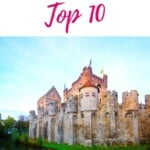 Looking for the best castles in Belgium? Learn more about the most beautiful castles in Belgium hand-picked by a castle-expert! Find out about fascinating histories and even Belgian castles where you can actually stay overnight. No matter where you are looking, this list encompasses a selection of hidden gems and beautiful must see castles in Belgium. #belgium #castle #belgiancastle #castlesinbelgium #castlehotels #medievalcastles #belgianchateaus #gravensteen #gothiccatles #castlesinflanders