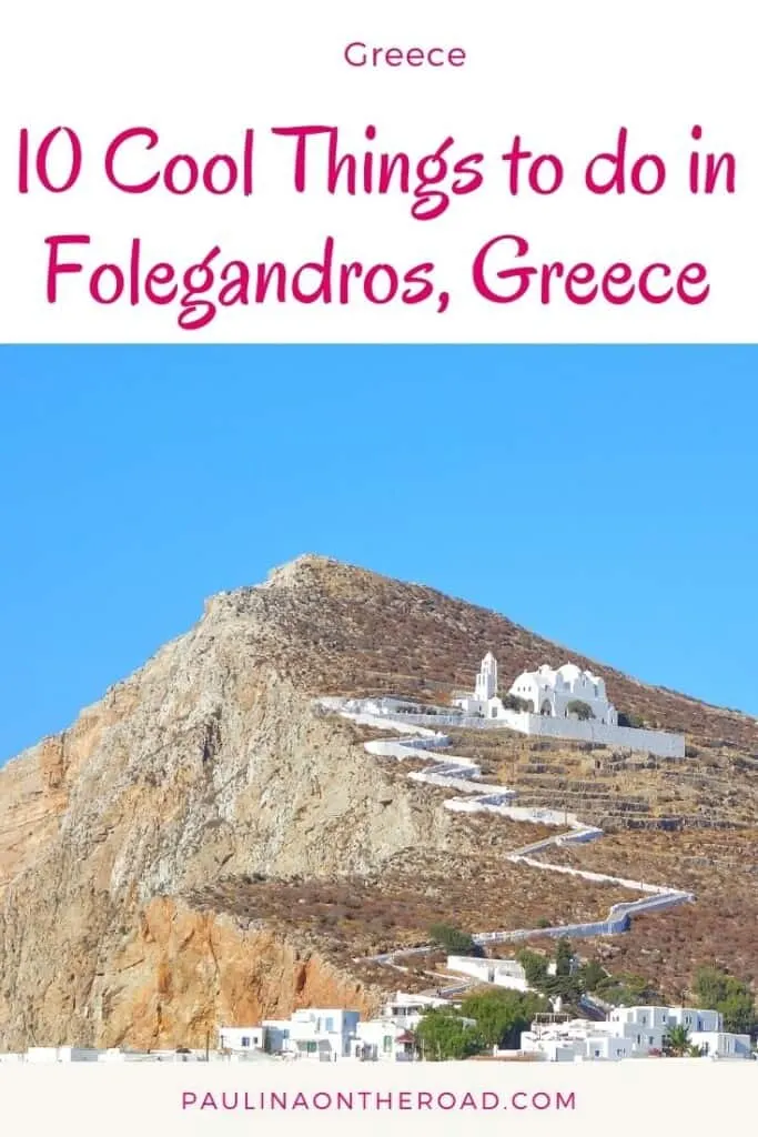 Are you wondering what to do in Folegandros, Greece? Explore this less known Cycladic island in Greece and fall in love with its gorgeous beaches and tasty food. Indeed Folegandros' beaches are some of the prettiest and secluded beaches of all Greek islands. This visitor guide takes you to the best hotels in Folegandros, where to eat and best beaches on this Cycladic island. Enjoy one of the prettiest and lesser-known Greek islands. #folegandros #greece #folegandrosgreece #europe #cycladicislands 