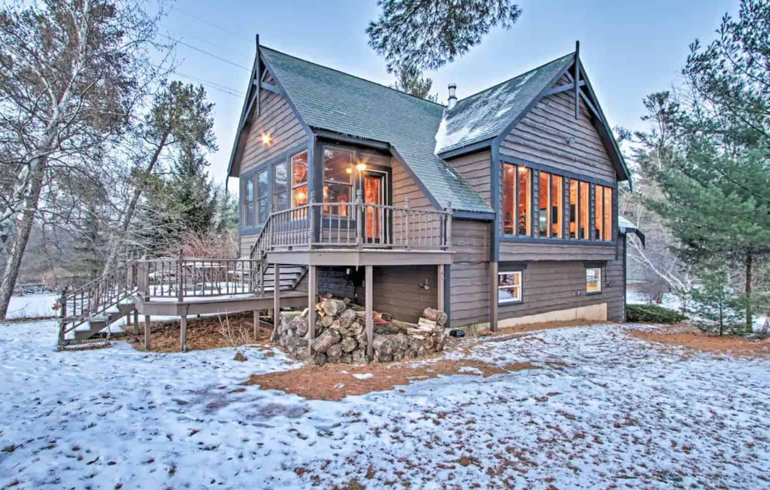 23 Most Amazing Luxury Cabins in Wisconsin Paulina on the road