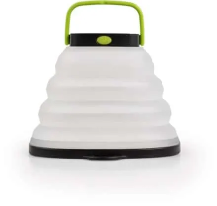 national park-related gifts, white and green camping lantern