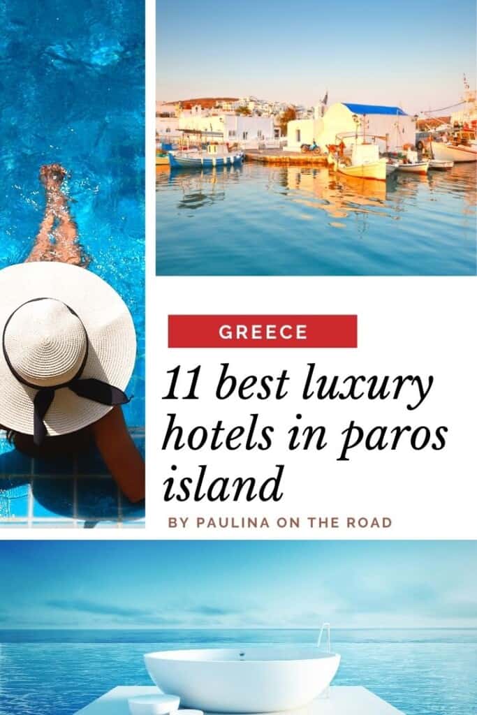Are you looking for the best luxury hotels in Paros island, Greece? Find the ultimate selection of luxury resorts in Paros, Greece including stunning hotels in Naoussa, Paros and boutique hotels near Golden Beach, Paros. Some of the here featured hotels figure among the best hotels in Paros and are perfect for a luxury holiday to Paros or to spend your honeymoon in Paros island, one of the best Cycladic islands. #paros #paroshotels #parosgreece #luxurygreece #luxuryresorts #hotelsparos #naoussa