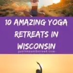 Are you looking for yoga retreats in Wisconsin? This guide by a certified yoga teacher has been created to take you to the best yoga retreat centers in Wisconsin. Find your inner peace, unwind and just connect with the beautiful nature of Wisconsin. Do something good to your soul and visit these yoga places that come often with a spa and other wellness facilities. It's thus great when looking for spas in Wisconsin too! Wisconsin spa to unwind #wisconsinyoga #wisconsin #wisconretreat #yogaretreat