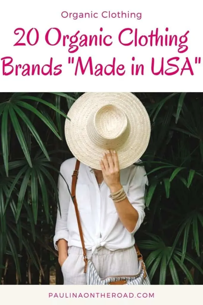 Are you looking for the best organic clothing "made in USA"? Get the ultimate list with eco-fashion brands made in USA. No matter whether you are looking for organic clothing for women, organic clothing for children or eco-frienldy clothing brands for outdoor activities, there is always an organic fashion option, made in USA. Indeed, organic clothing style Made in USA can be fashionable and eco-conscious. These organic clothing brands are for every budget, luxury and affordable eco-fashion.