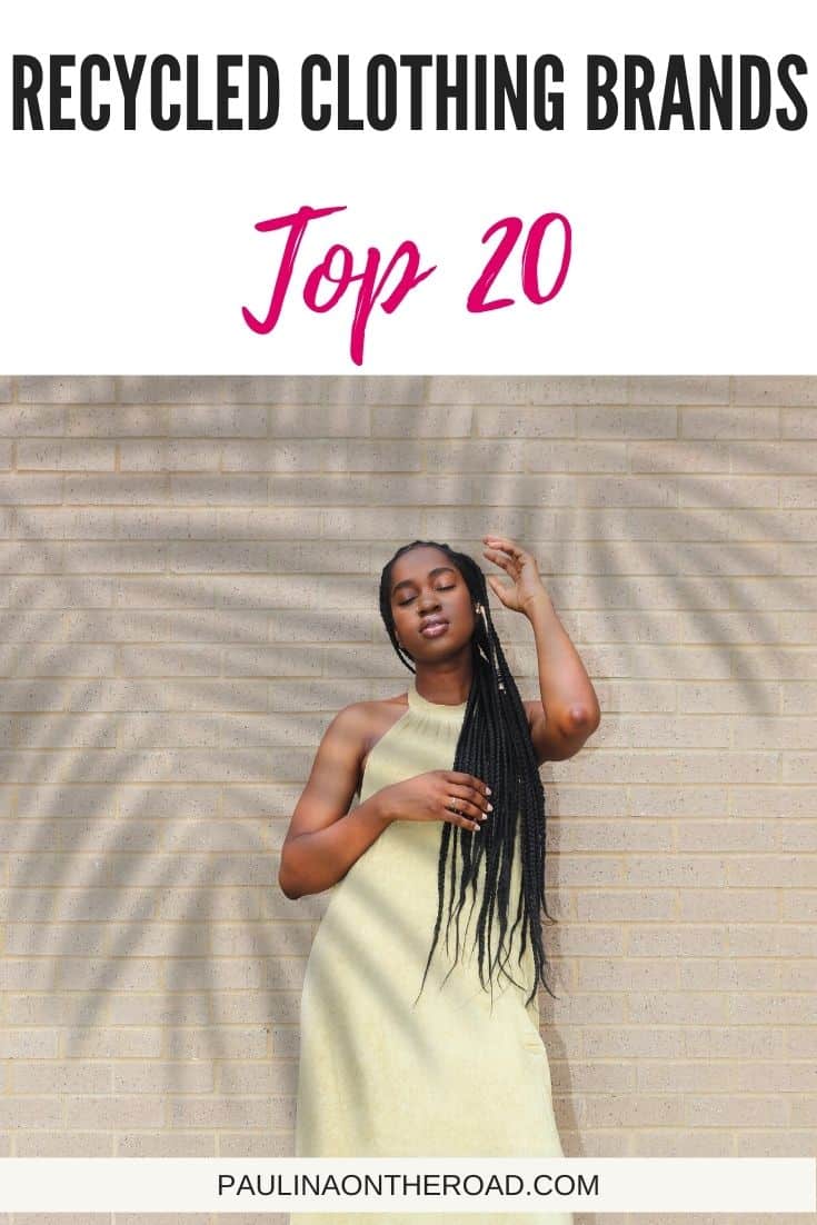 20 Cool Recycled Clothing Brands You'll Love! Paulina on the road