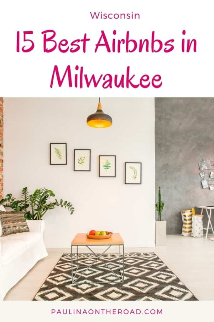 Are you looking for the best Airbnb in Milwaukee, Wisconsin? This is the ultimate list with amazing Airbnbs in Milwaukee. Find a selection of gorgeous apartments in Milwaukee for rent, spacious lofts in Milwaukee but also boathouses in Milwaukee. Make your getaway to Milwaukee unique and stay in a unique place in Milwaukee. Milwaukee style is different and when you're looking for places to stay in Milwaukee, an Airbnb can be a stylish and affordable option. #milwaukee #milwaukeeairbnb #wisconsinairbnb