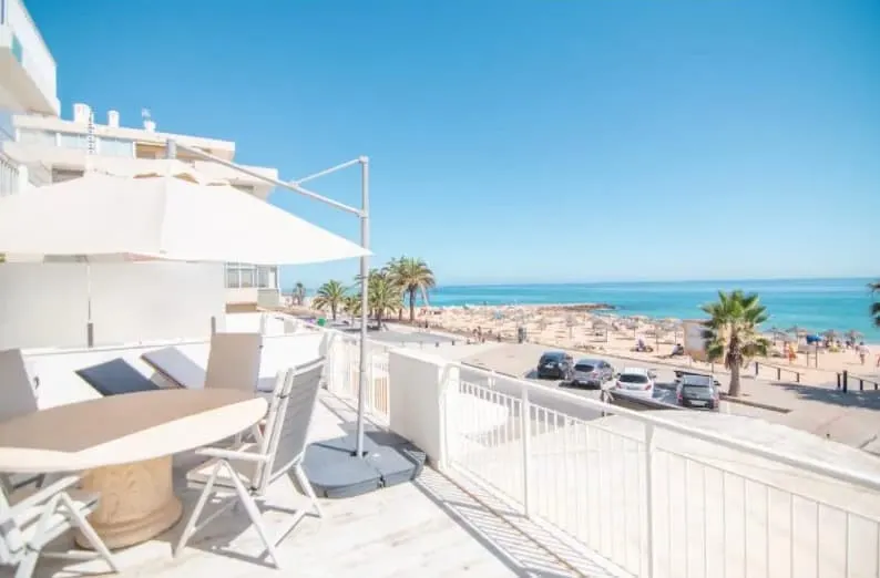 Best Airbnbs in Algarve, Portugal, Sea front View of Seafront Quarteira