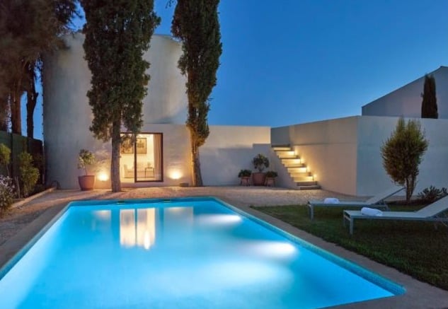 Best Airbnb in Algarve for Couples, pool side view of Depósito d'Água