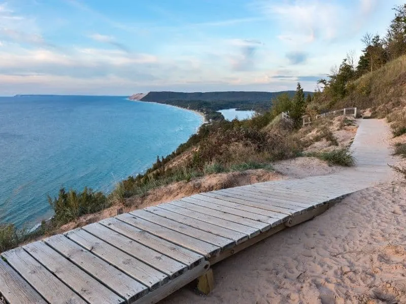 Sleeping Bear Dunes, Michigan, weekend getaway to michigan