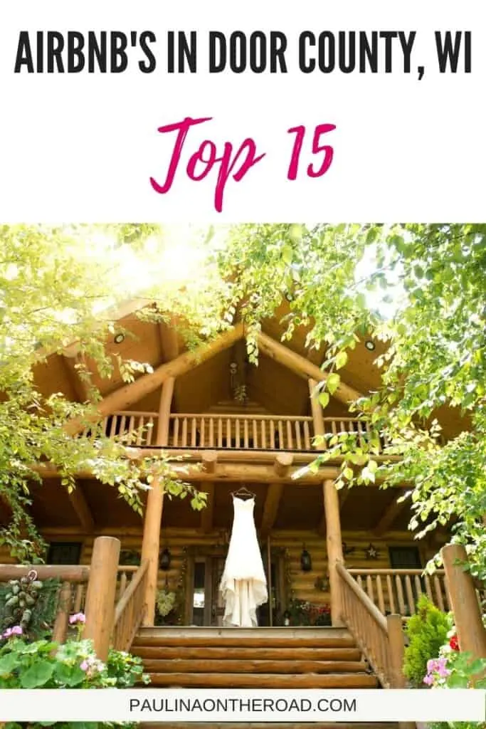 Are you looking for the best Airbnbs in Door County, Wisconsin? This is the ultimate guide with Door County Airbnb including Door County Cabins, luxury Airbnbs in Door County, but also cheap accommodation in Door County for an amazing getaway to Door County, Wisconsin. No matter whether you heat to Door County in fall or plan a getaway in winter in Door County, Wisconsin, this is the ultimate list of where to stay in Door County, WI. Book a Door County cabin via Airbnb now. #airbnb #doorcounty