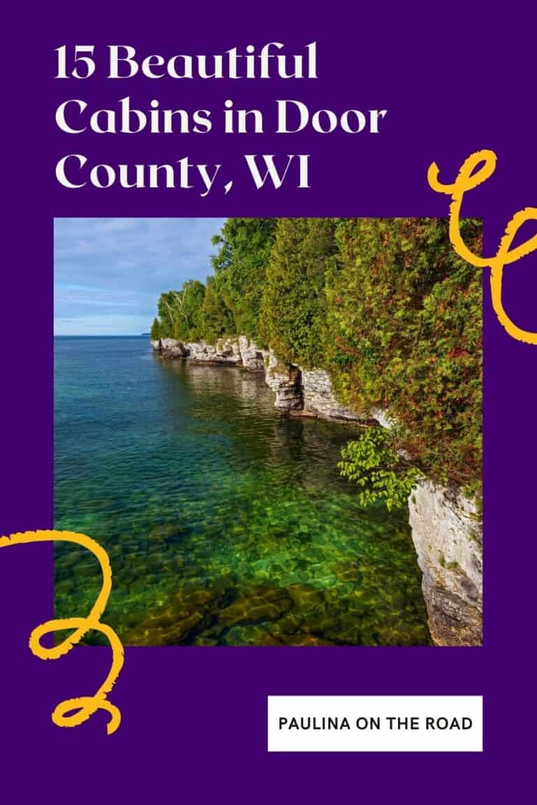 15 Cozy Cabins in Door County, Wisconsin Paulina on the road