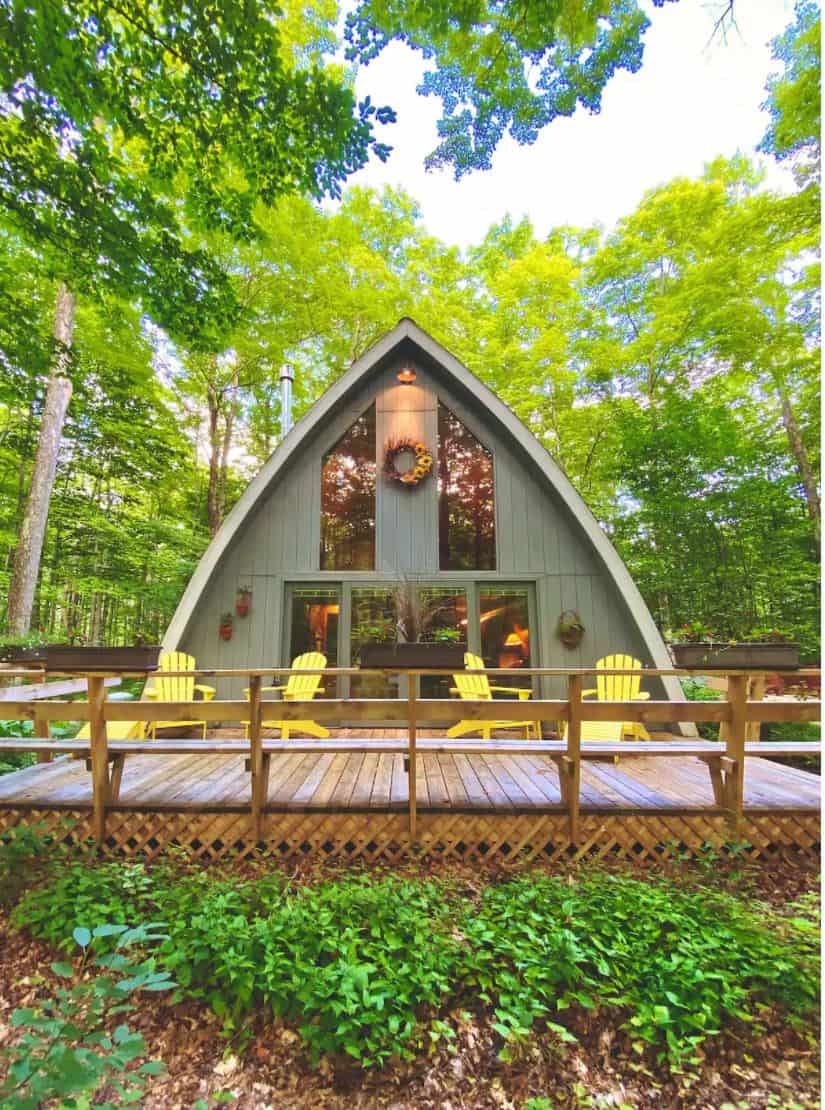 door county cabin sister bay for families