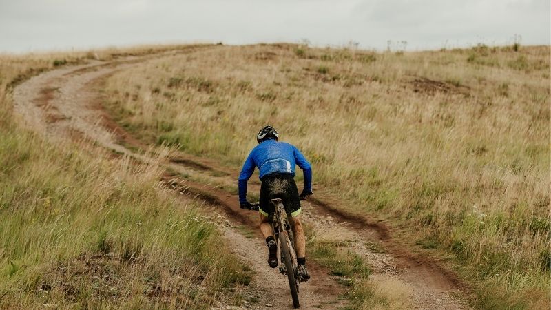 most popular mountain biking trails in Northern Wisconsin, A man riding a bike on a mountain