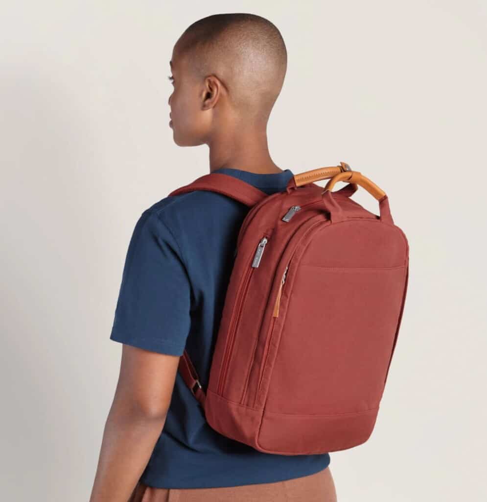 Backpacks made from recycled material