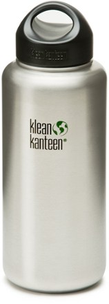 Klean Kanteen Wide Mouth Water Bottle 40 fl. oz. - 10 Best Water Bottles for Hiking [2022 Guide]