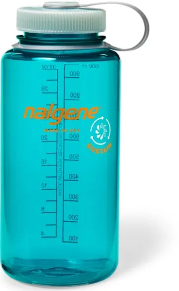 Nalgene Sustain Wide Mouth Water Bottle 32 fl. oz. - 10 Best Water Bottles for Hiking [2023 Guide]