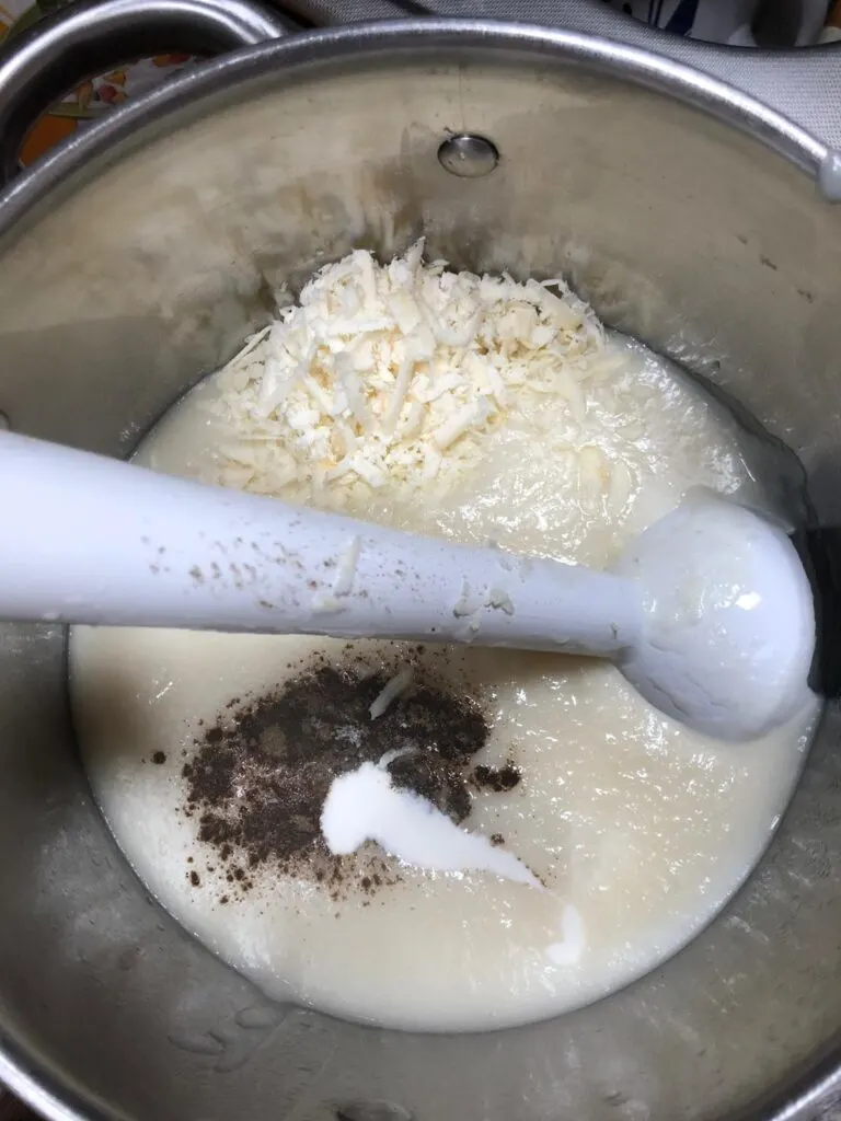 mixing cauliflower soup from wisconsin (2)