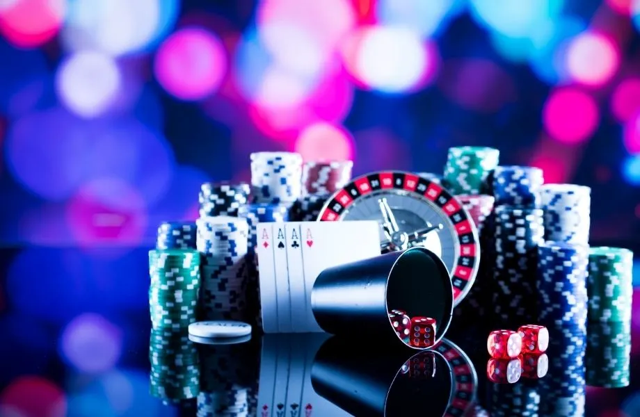 casino chips and poker cards; enjoy a casino spy room at one of the best escape rooms in Milwaukee