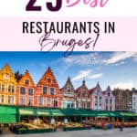 Ready for a delicious adventure? Check out this list of the best restaurants in Bruges, Belgium for your next meal. From traditional Belgian fare to modern international cuisine, you won’t be disappointed! Click through now and start planning where to eat in Bruges!