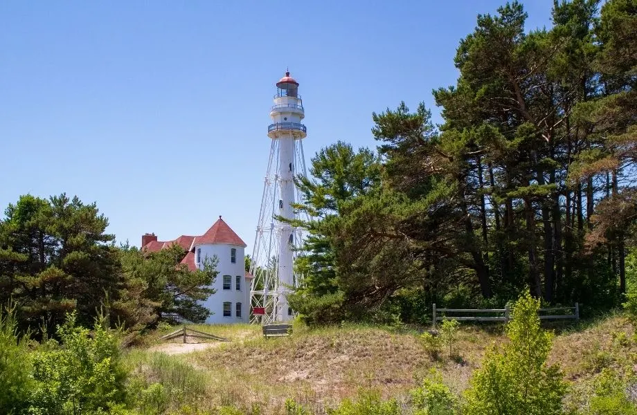 Lighthouses to visit on Lake Michigan, Rawley Point Lighthouse