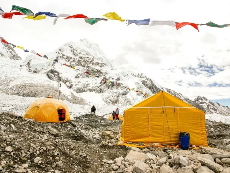 Tents at Everest Base Camp