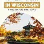 fall colors in wisconsin guide pin