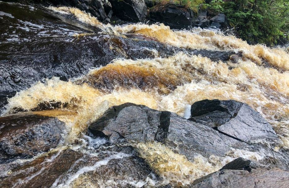 best wisconsin falls, rapids at Twelve Foot Falls