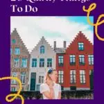 Do you have 1 day in Bruges? Read this quirky guide with the best things to do in Bruges in 1 day. From local shops in Bruges with artisan and handmade crafts, sampling the best beers in Bruges or doing a canal cruise. This Bruges itinerary is a great mix between the must-sees in Bruges, Belgium and some less-known attractions of Bruges. If you're wondering what to do in Bruges, this Bruges travel guide also provides you some great Bruges Belgium photography spots. #bruges #belgium #quirky