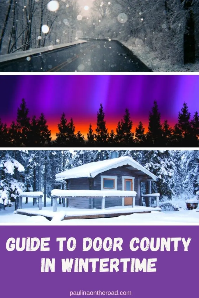 Planning a winter getaway to Wisconsin? Winter in Door County is magical! From fun winter sports and outdoor activities to winter festivals with ice sculpting competitions, there are so many amazing things to do in Door County in winter! This guide covers all the best winter activities in Door County to make the most of the season. #Wisconsin #Winter #DoorCounty #WisconsinWinter #DoorCountyGetaways #DoorCountyWinter #WinterActivities #WinterSports #WinterFestivals #WinterGetaways