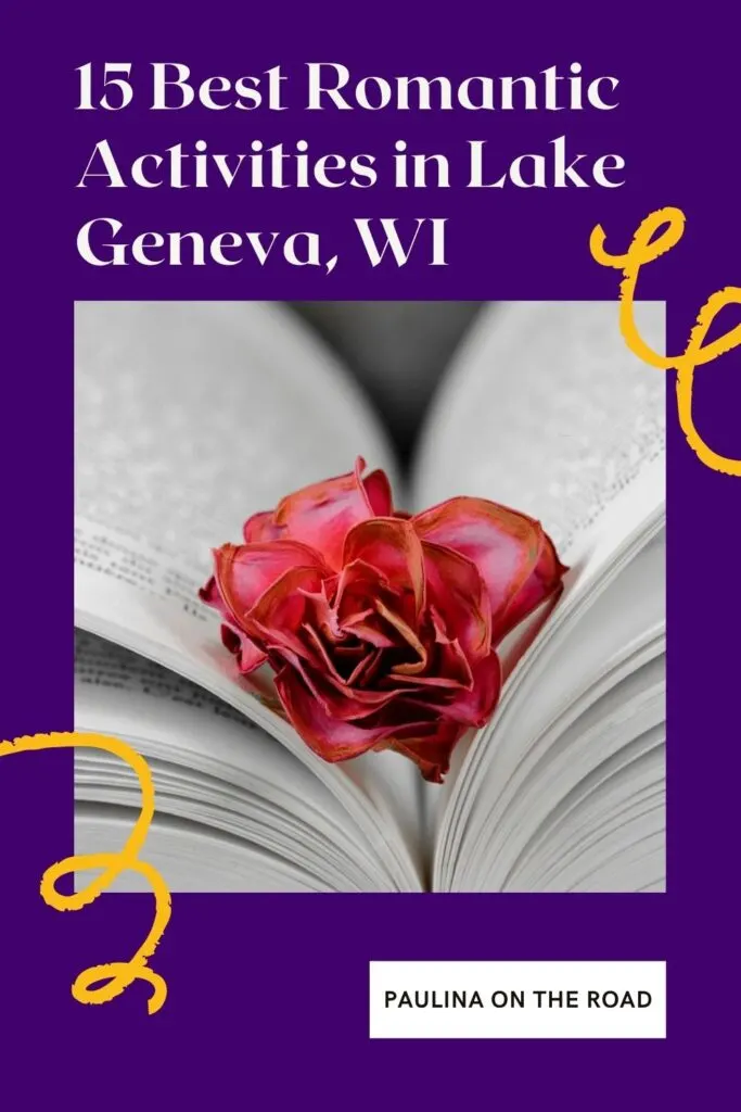 Planning a Lake Geneva couples getaway and looking for all the best date ideas to make it extra special? This guide has all the best things to do in Lake Geneva for couples so you can make the most out your romantic getaway no matter your budget. Includes a day trip, romantic restaurants and all the best hotels for romantic getaways in Lake Geneva, WI. #LakeGeneva #Wisconsin #LakeGenevaWisconsin #RomanticGetaways #Romance #DateIdeas #DateNight #RomanticTrips #CouplesGetaway #RomanticHotels