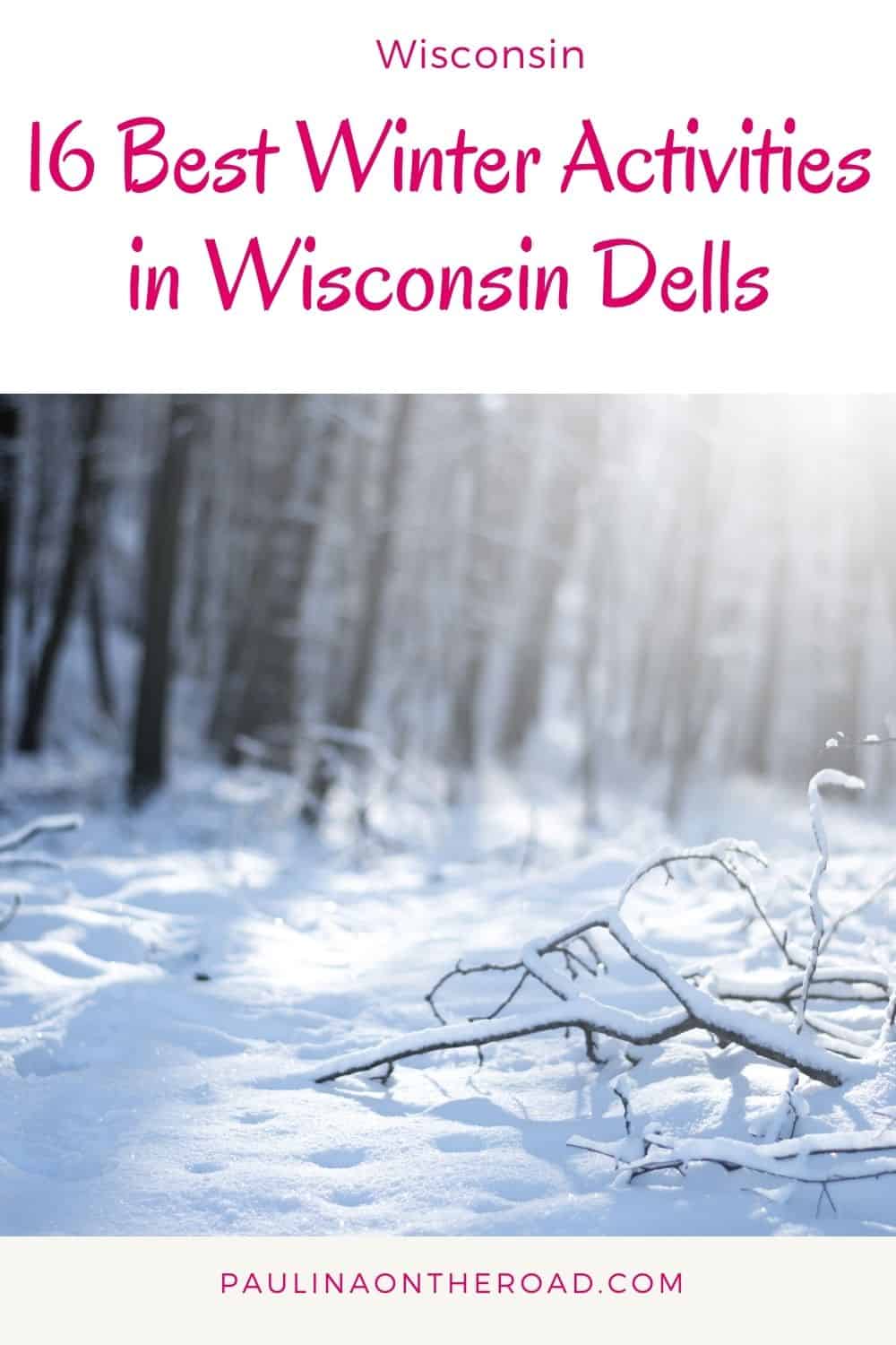 16 Cool Things to do in Wisconsin Dells in Winter Paulina on the road