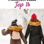 Planning a trip to Wisconsin Dells in winter? There are lots of fun winter activities in Wisconsin Dells for the whole family! Whether you are looking for the perfect romantic winter getaway or fun activities for you and the kids, Wisconsin Dells is a great winter destination. Here are the best things to do in Wisconsin Dells in winter, plus where to stay. #Wisconsin #WisconsinDells #Winter #WinterGetaway #WinterVacay #WinterInWisconsin #WinterCarnival #WinterActivities #Snowmobiling #Snow