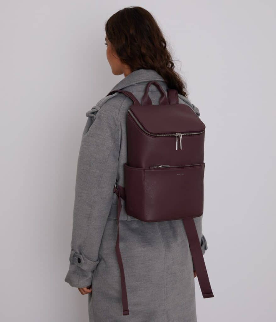 Matt Nat Brave Vegan Leather Backpack 1 - 15 Ethical Brands for Sustainable Backpacks