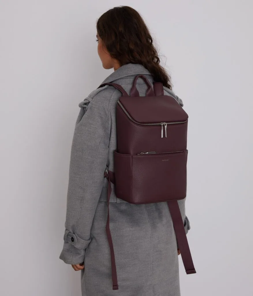 Matt Nat Brave Vegan Leather Backpack 1 - 16 Cool Brands for Sustainable Backpacks