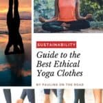 Yoga is all about mindfulness. And what better way to be mindful than by caring about the environment and our impact? This guide to the best brands for sustainable yoga clothes will have you doing the downward dog with true inner peace. Whether you want comfy sustainably leggings or organic cotton yoga tops, you'll find just what you're looking for with these eco-friendly brands. #Sustainability #Yoga #BeMindful #EcoFriendly #Ethical #EcoClothes #ResponsiblyMdae #InnerPeace #Fitness #Meditation
