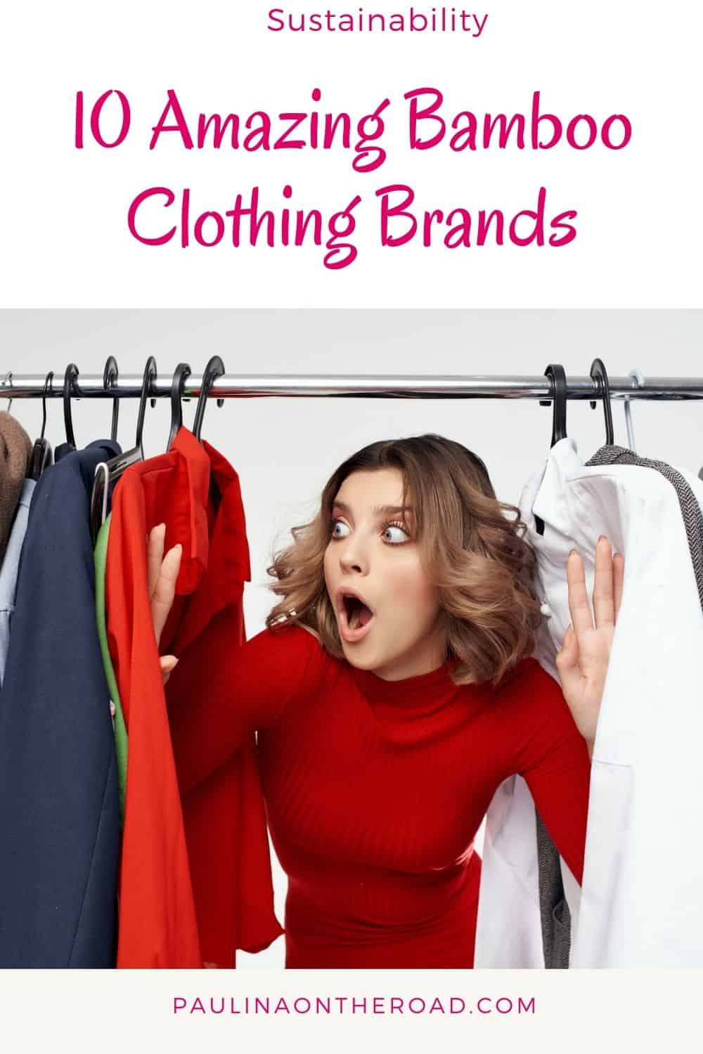 10 Comfy & Sustainable Bamboo Clothing Brands Paulina on the road