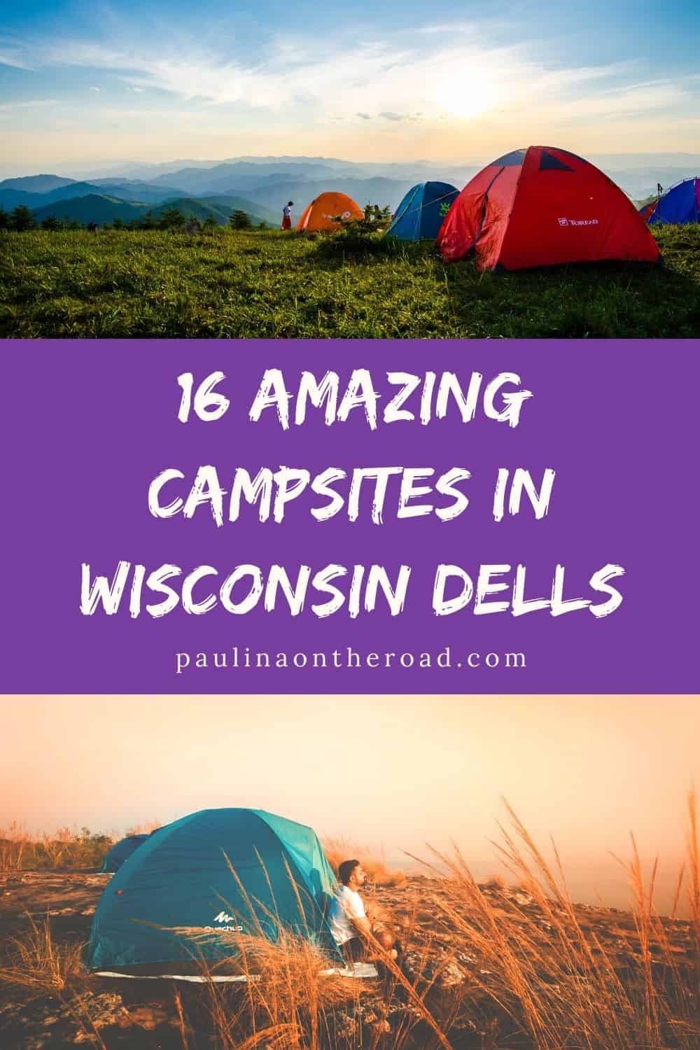 Are you planning a trip to Wisconsin Dells in the summer? Considering staying in some of the best campsites in Wisconsin Dells, which are perfect for families and romantic getaways. This guide has all the best places to go camping in Wisconsin Dells and the surrounding area, including where to get camping cabins in Wisconsin Dells and adult-only campgrounds. #Wisconsin #WisconsinDells #Camping #Campsites #WisconsinCampsites #CampingCabin #DellsCamping #WisconsinDellsCamping #Summer #RVPark