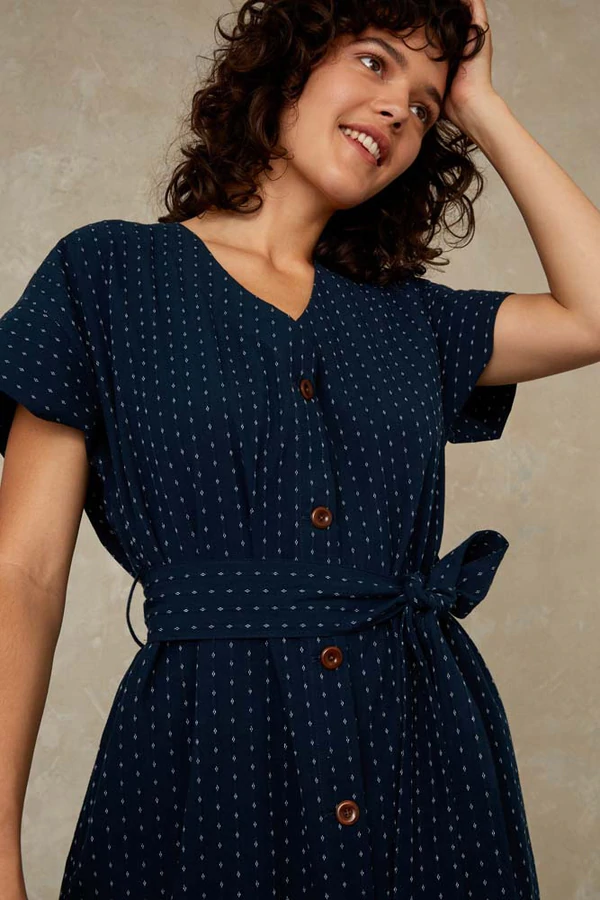 Kings of Indigo Cotton Dress - 15 Ethical Brands for Organic Cotton Dresses