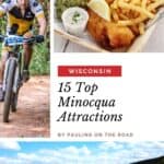 Are you planning a vacation and wondering what to do in the town of Minocqua, Wisconsin? Minocqua is a somewhat secluded town in Northwestern Oneida County known for its stunning lakes and hiking. This guide covers all the best things to do in Minocqua, Wisconsin to make your visit extra special, including fun family attractions, outdoor activities, and romantic getaways. #Minocqua #Wisconsin #USATravel #BearskinStateTrail #Hiking #WinterSports #RomanticGetaways #Zoo #Lakes #NorthernWisconsin