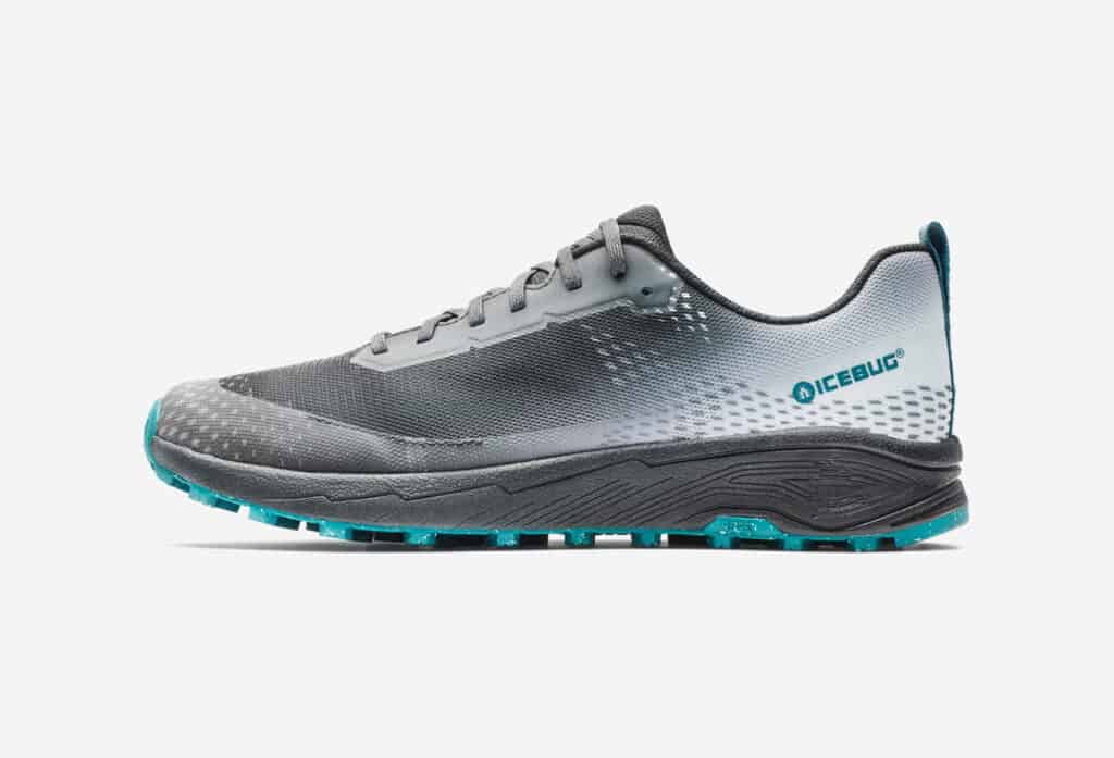 icebug sustainable running shoe