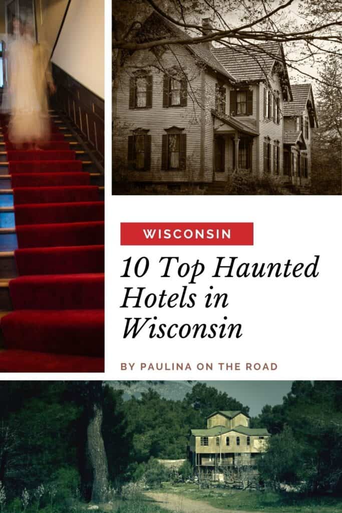 The frightening stories and mysterious incidents at the haunted hotels in Wisconsin can make your heart miss a beat. Here are the best haunted Wisconsin hotels for your next spooky getaway. This guide includes luxury haunted hotels, and cute but haunted bed and breakfasts, as well as the creepy stories behind their hauntings and which rooms to avoid - or stay in if you're brave enough! #Wisconsin #USA #Milwaukee #Haunted #HauntedHotel #HauntedPlaces #Ghosts #GhostStories #Spooky #Creepy