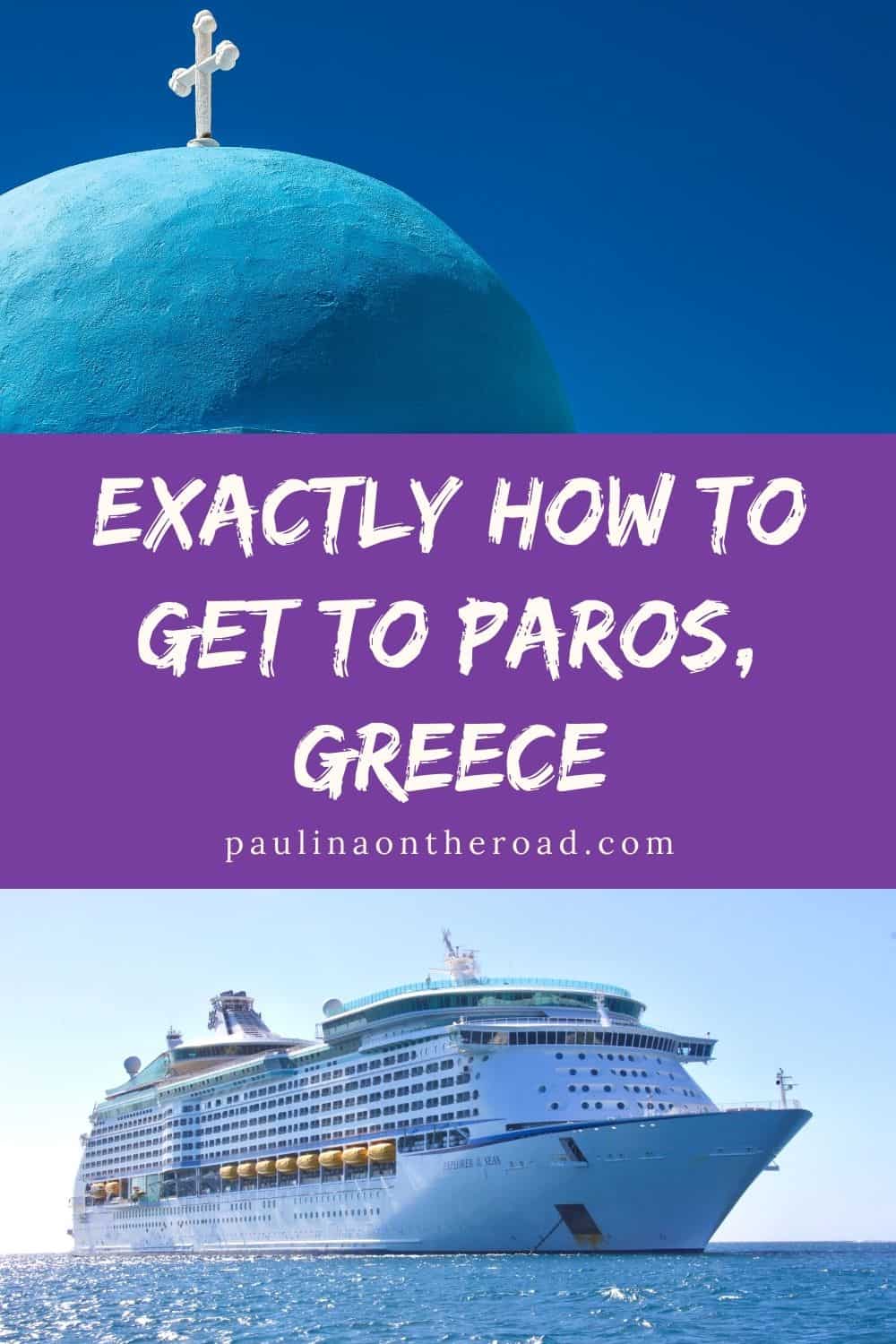 Are you dreaming of a sunny beach holiday in Paros, Greece, but worried about how to get to this stunning Greek Island? Don't worry! This guide shows you exactly how to get to Paros Island from multiple places around the country. Includes instructions on how to get to Paros from Athens, Mykonos to Paros, Santorini to Paros and getting to Paros from other Greek Islands and abroad. #Paros #Greece #GreekIslands #Athens #Cyclades #ParosIsland #ParosGreece #VisitGreece #DiscoverGreece #Island