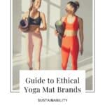 Are you looking to invest in a high-quality sustainable yoga mat? This guide has all the best brands for eco-friendly yoga mats. These mats are made from a range of sustainable materials, including natural and recycled rubber, organic materials like cotton, TENCEL, recycled materials and more! Save the planet and be mindful with these fantastic eco yoga mats! #Yoga #EcoFriendly #Sustainability #YogaInspiration #YogaLife #SustainableLiving #SustainableFashion #Fitness #Mindfulness #Organic