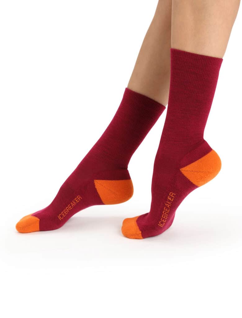 Great national parks gift ideas, lower legs of somewhere wearing red and orange socks