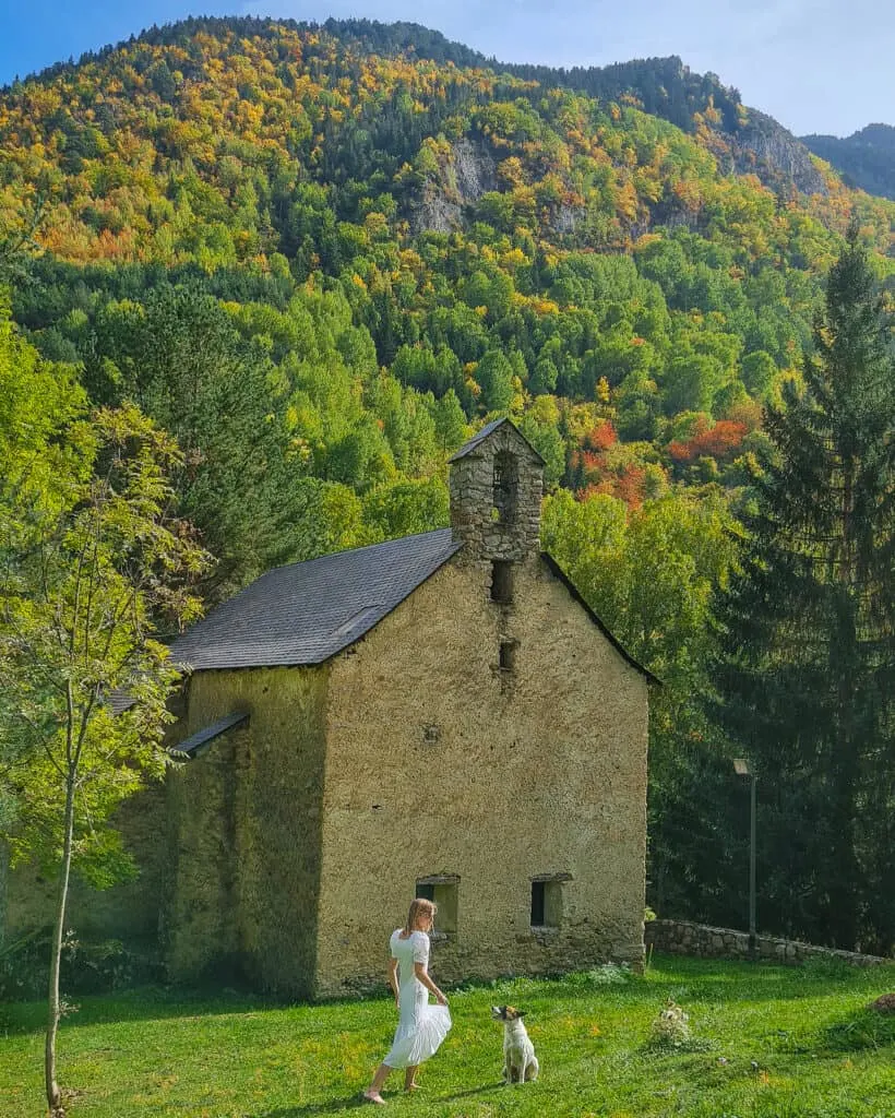 arties village val d aran during november