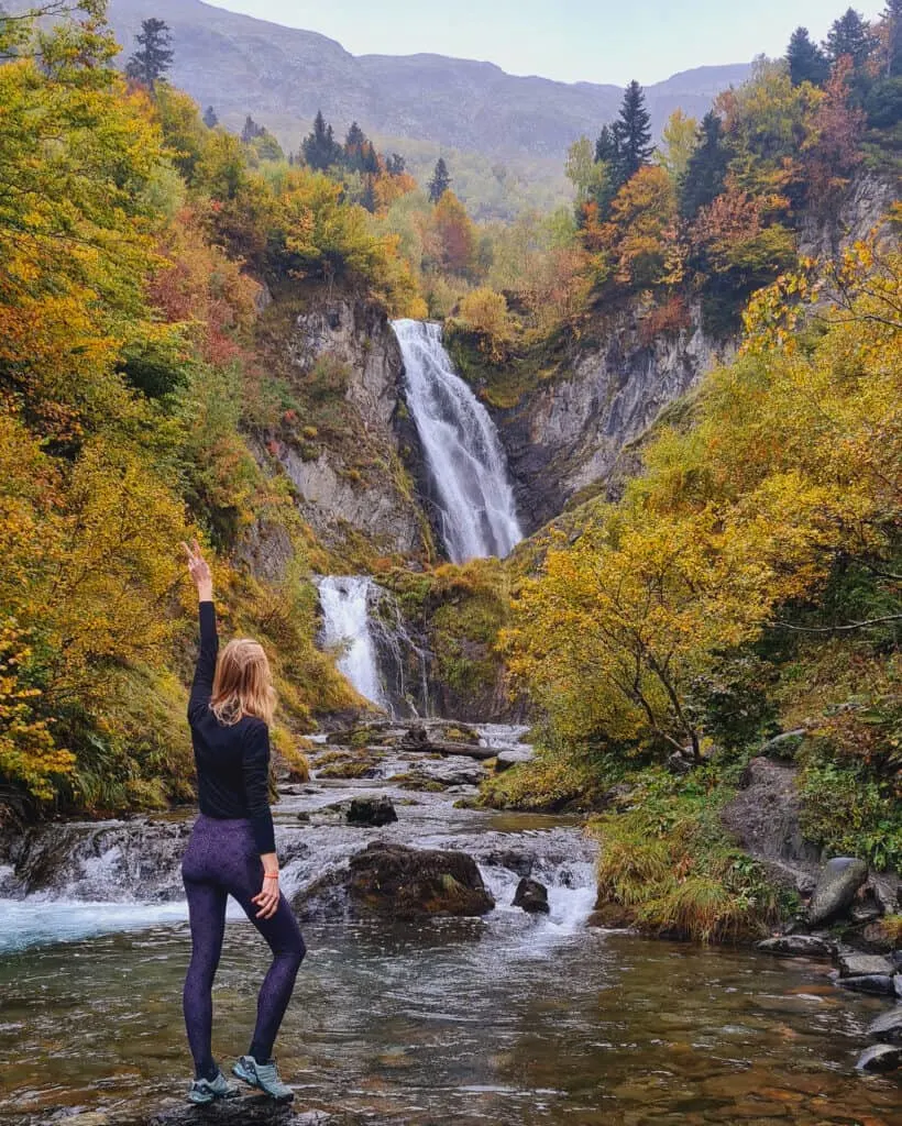 otono en val d'aran, espana