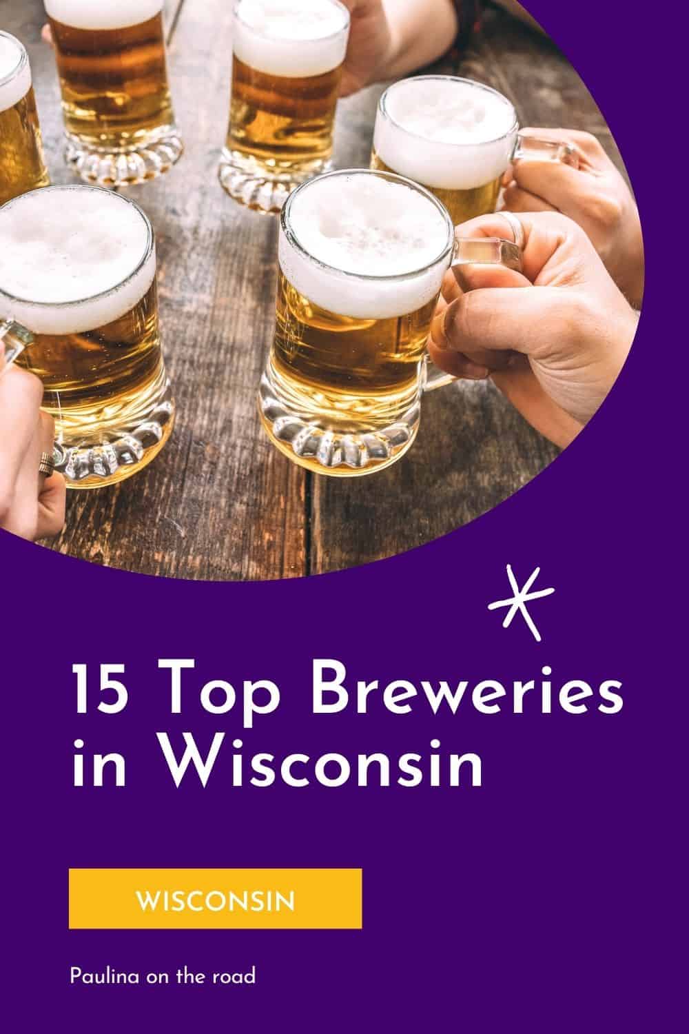 pin for pinterest with the best beer in wisconsin