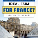 pin with a photo from france to find th best esim for france