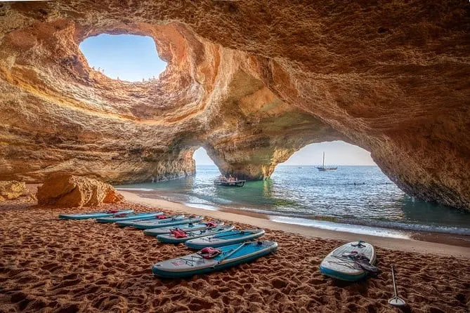 benagil cave in algarve, portugal